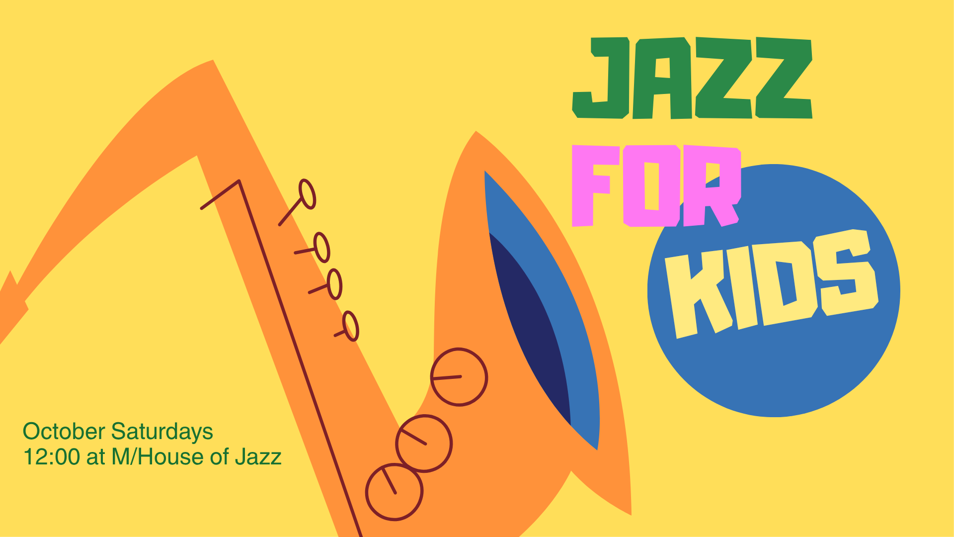 JAZZ FOR KIDS | Miķelis Dzenuška