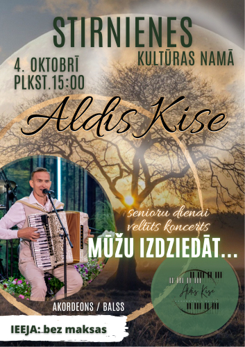 Senioru dienai veltīts koncerts „Mūžu izdziedāt...” Stirnienē