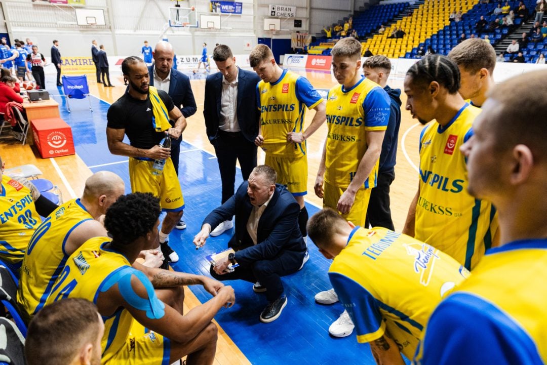 Latvijas- Igaunijas Basketbola Līgas spēle BK „Ventspils” – Tartu Ülikool Maks & Moorits (Igaunija)