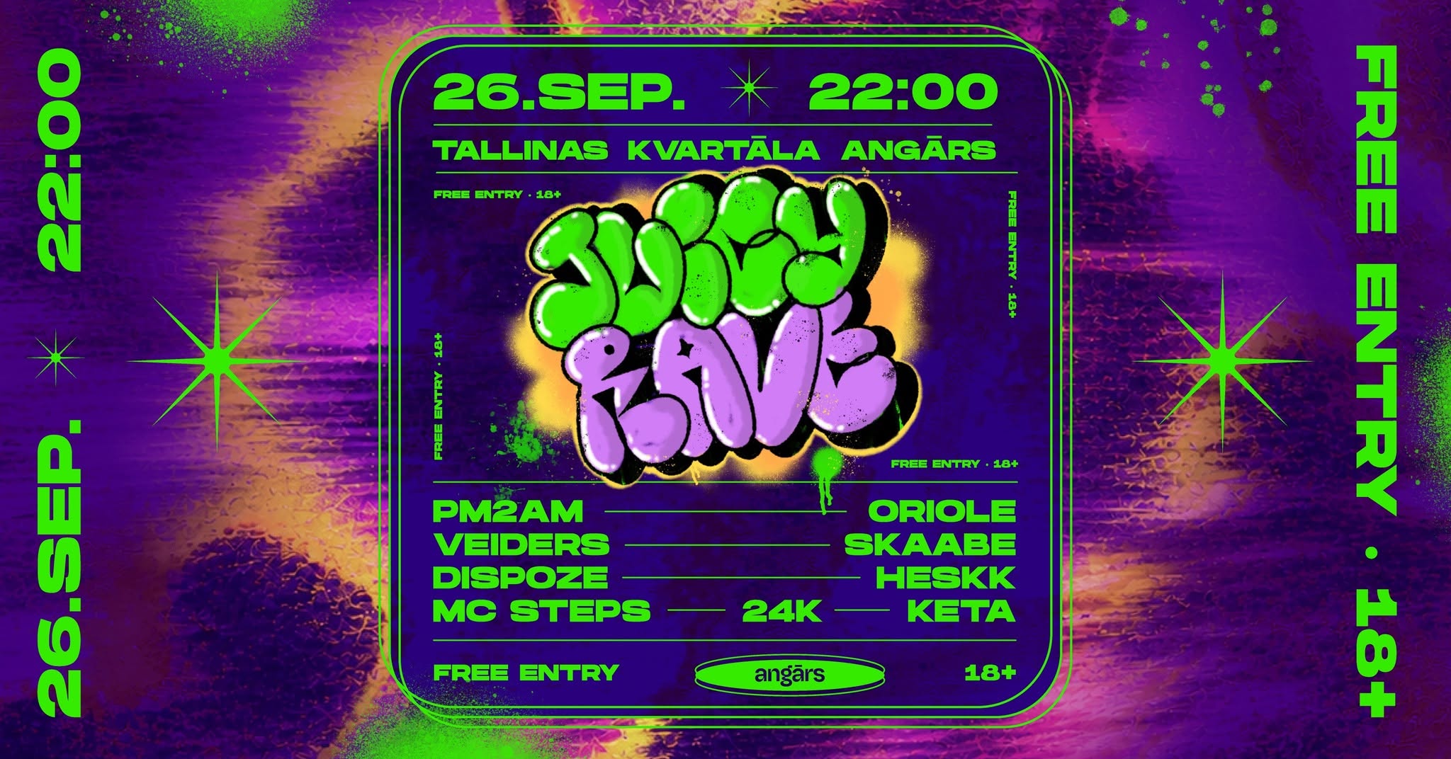 🍉⚡️JUICY RAVE 26.09. angārā