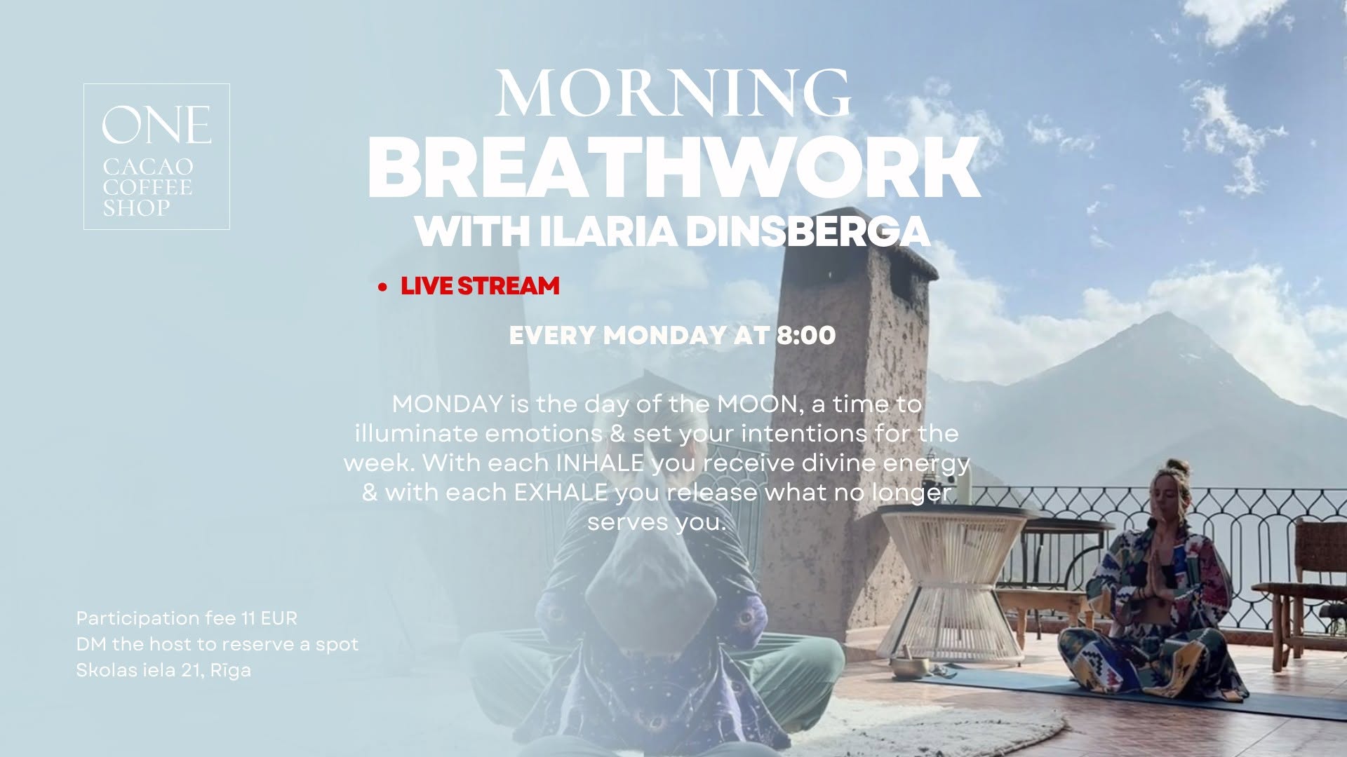 🪷 08:00 Morning Breathwork • LIVE