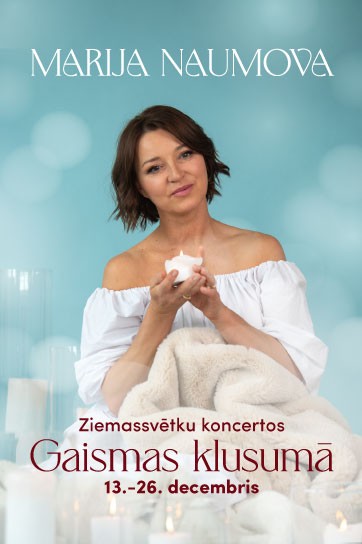 Marijas Naumovas Ziemassvētku koncerts 2026
