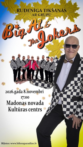 Rudenīga tikšanās ar Grupu BIG AL & THE JOKERS