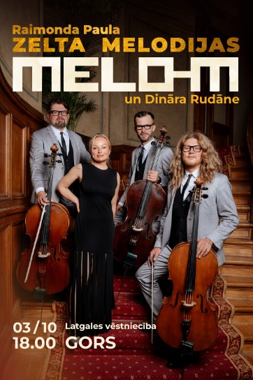 Melo-M un Dināra Rudāne "Raimonda Paula zelta melodijas"