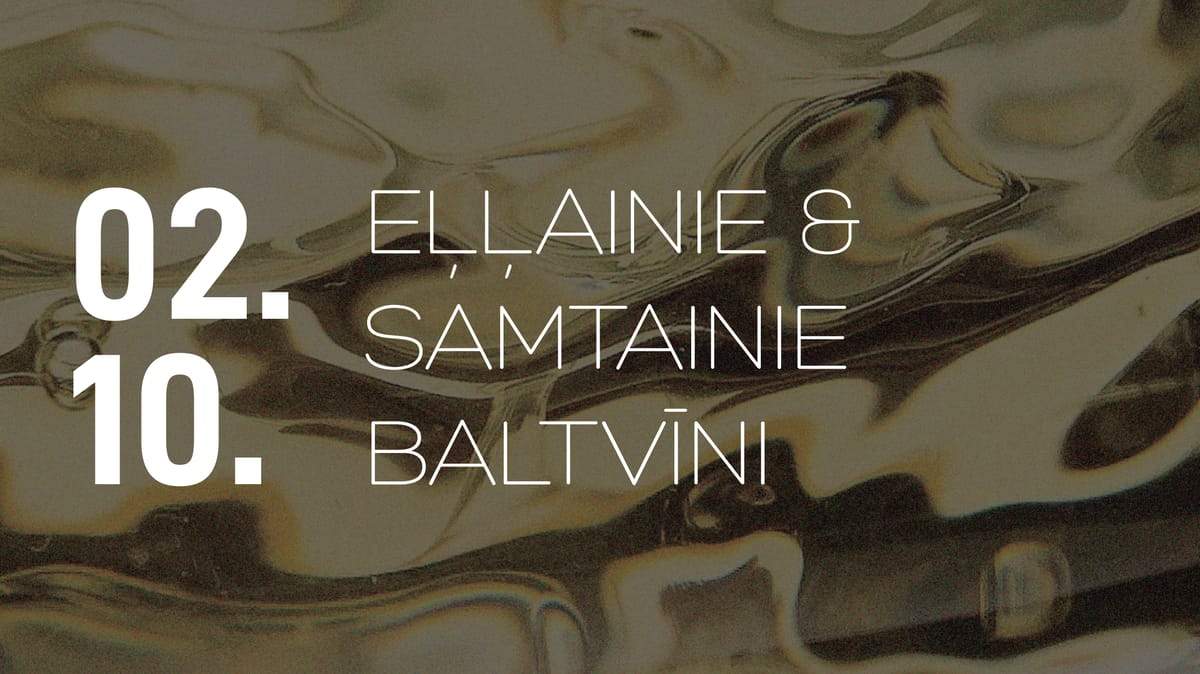 02.10. EĻĻAINIE & SAMTAINIE BALTVĪNI