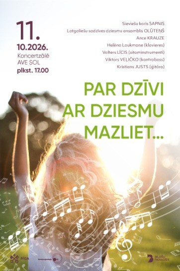 PAR DZĪVI AR DZIESMU MAZLIET