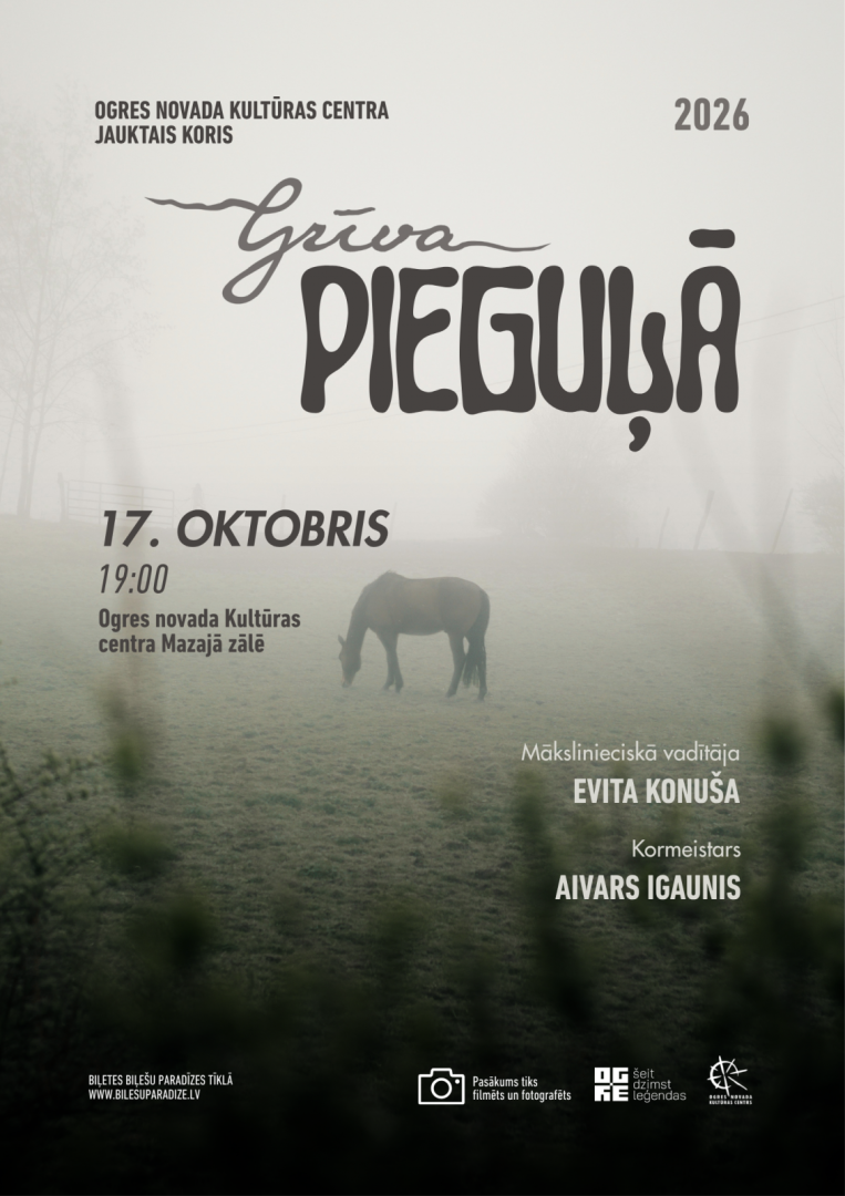 Jauktā kora GRĪVA koncerts PIEGUĻĀ