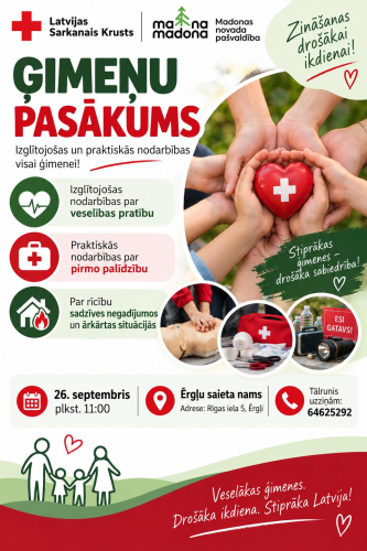 Ģimeņu pasākums Ērgļos