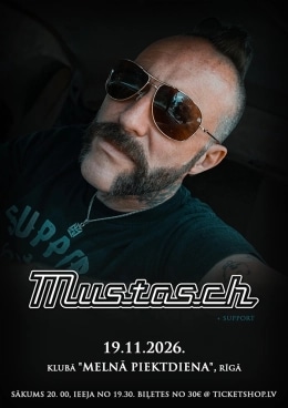 MUSTASCH (Se) + support