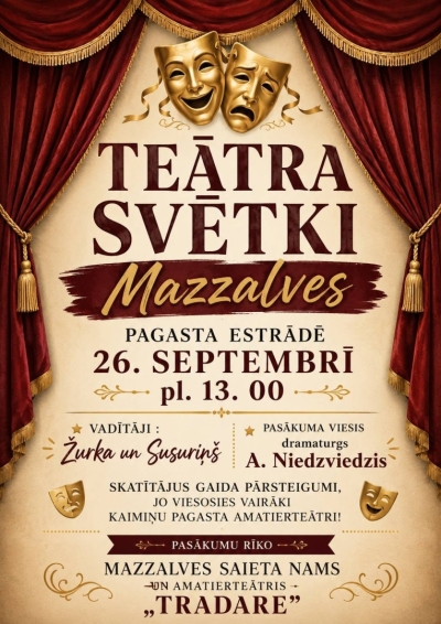 Teātra svētki Mazzalvē
