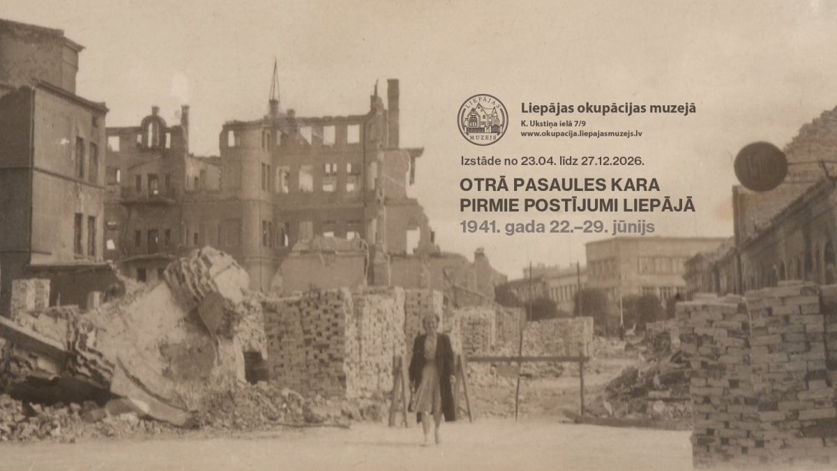 Izstāde ”Otrā pasaules kara pirmie postījumi Liepājā”