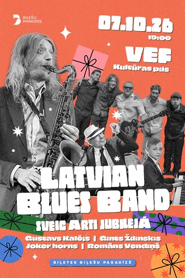 Latvian Blues Band sveic Arti jubilejā