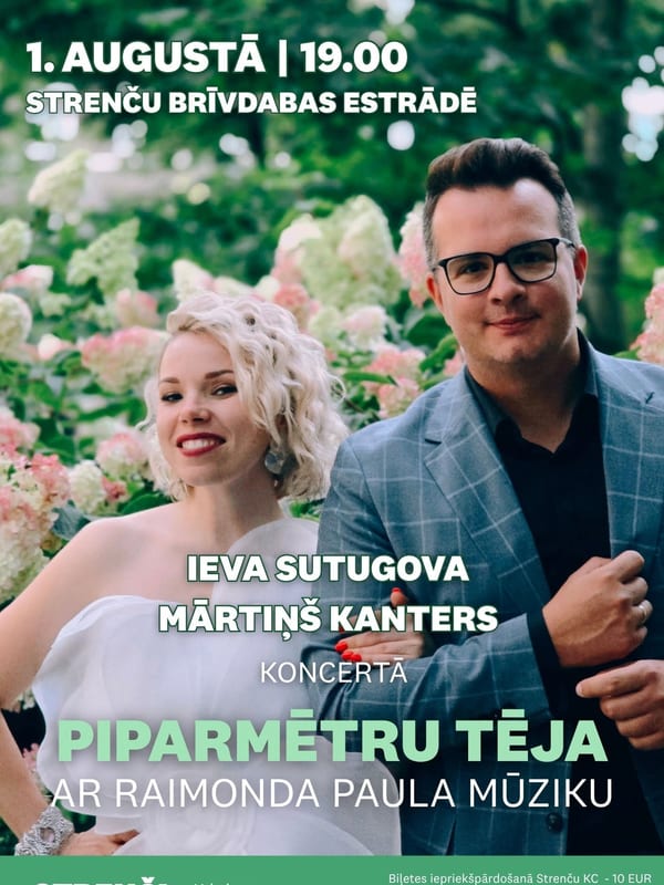 Koncerts "Piparmētru tēja ar Raimonda Paula mūziku"