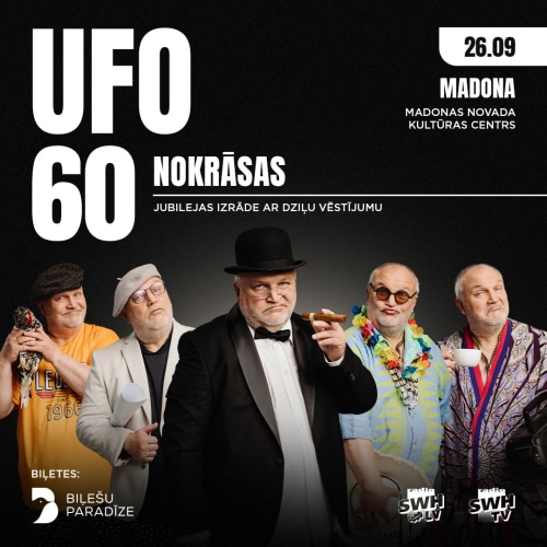 UFO 60 NOKRĀSAS | jubilejas izrāde ar dziļu vēstījumu