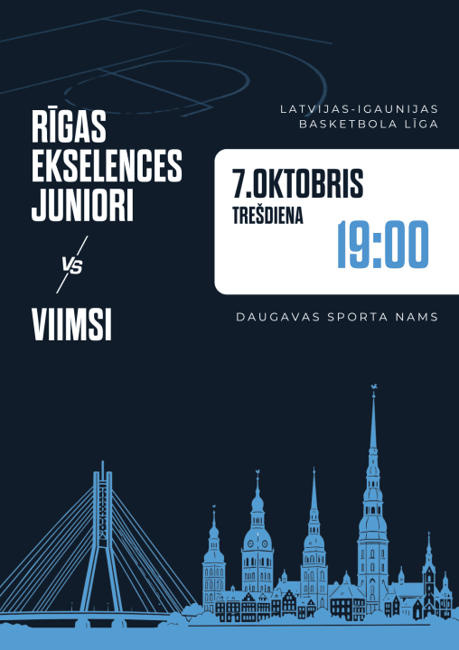 Rīgas Ekselences Juniori vs Viimsi. LAT-EST līga.