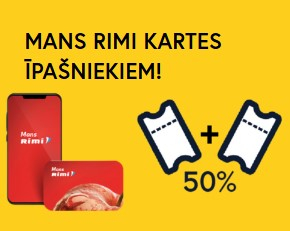 “Mans Rimi” ceturtdiena Cinamon Balle