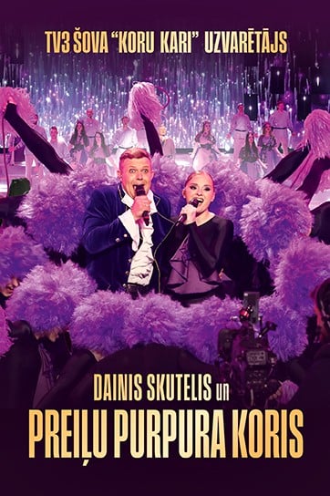 Dainis Skutelis un Preiļu Purpura koris - šova “Koru kari” uzvarētāji