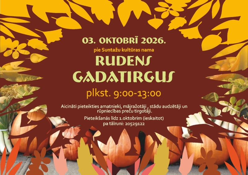 Rudens gadatirgus Suntažos