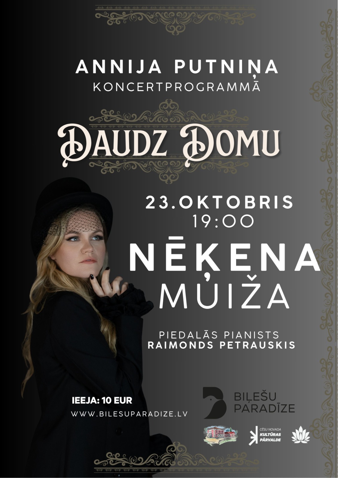 Annija Putniņa koncertprogrammā “Daudz Domu”