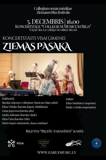 Koncertstāsts visai ģimenei “Ziemas pasaka”