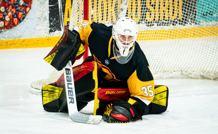 Latvijas hokeja 1. līga | HK Dinaburga pret HS Falcons