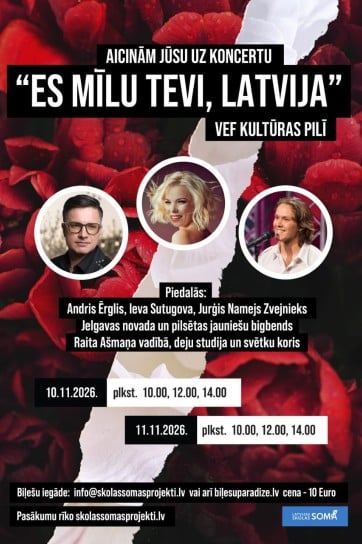 Muzikālie stāsti par Latviju: ''Es mīlu Tevi, Latvija''