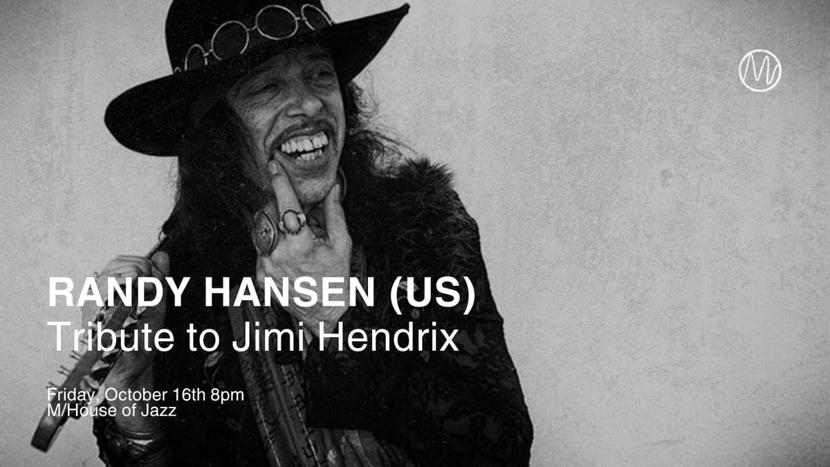 RANDY HANSEN (US) | A Tribute to Jimi Hendrix