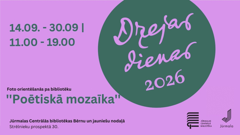 Foto orientēšanās pa bibliotēku “Poētiskā mozaīka”