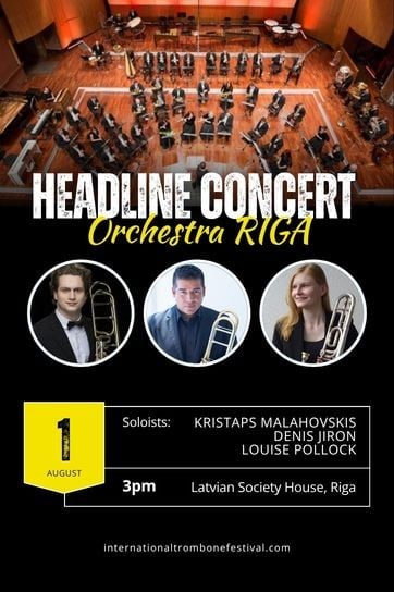 Starptautiskais Trombonu Festivāls | Orķestris RĪGA