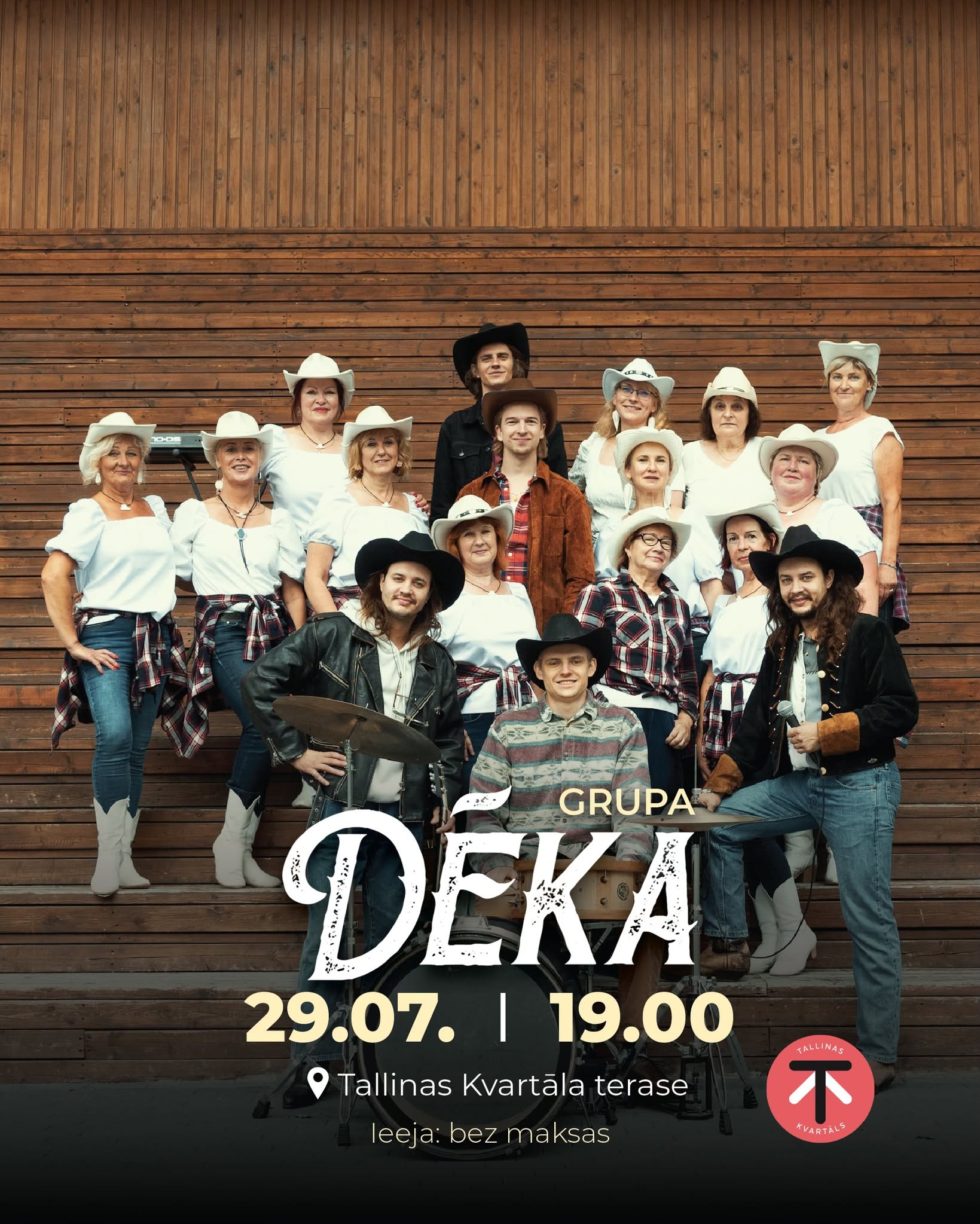 GRUPA DĒKA // Tallinas Kvartāla terase