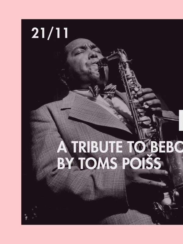 BROOKLYN JAZZ | A Tribute to Bebop ft. Electronica by Toms Poišs