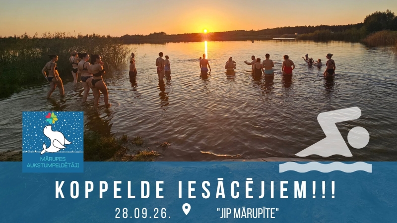 Koppelde iesācējiem atpūtas parkā JIP "Mārupīte"