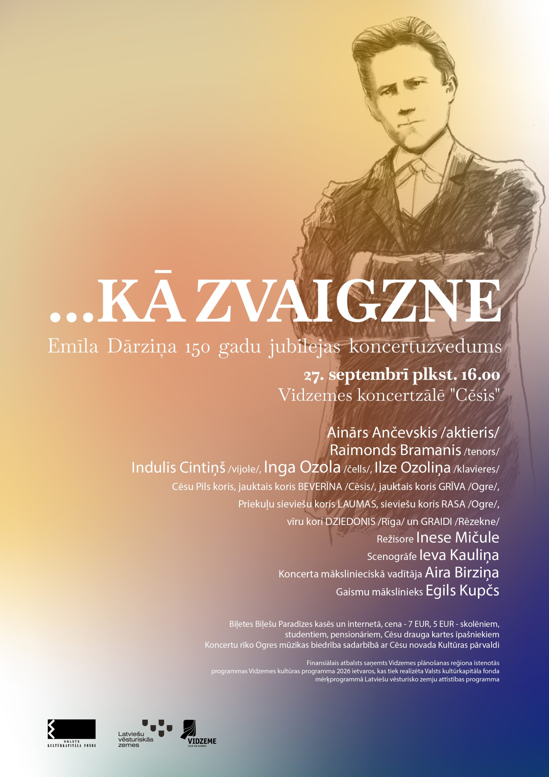 Koncertuzvedums ...KĀ ZVAIGZNE. Emīlam Dārziņam – 150