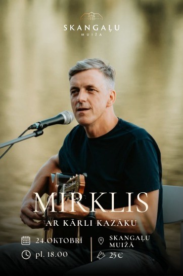Kārlis Kazāks koncertu ciklā “Mirklis”