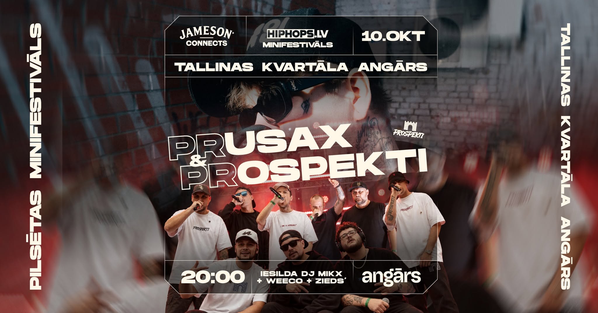 Hiphops.lv minifestivāls: Prusax un Prospekti