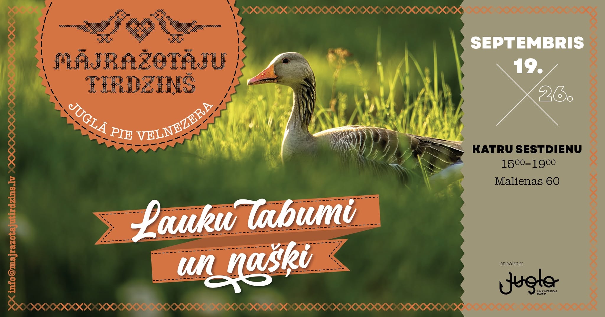Mājražotāju tirdziņš Juglā pie Velnezera