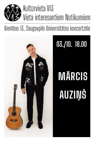 Ģitārists Mārcis Auziņš