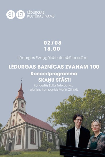 Lēdurgas baznīcas zvanam – 100