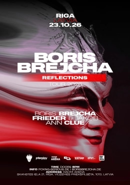 Boris Brejcha “Reflections tour” Latvia 2026