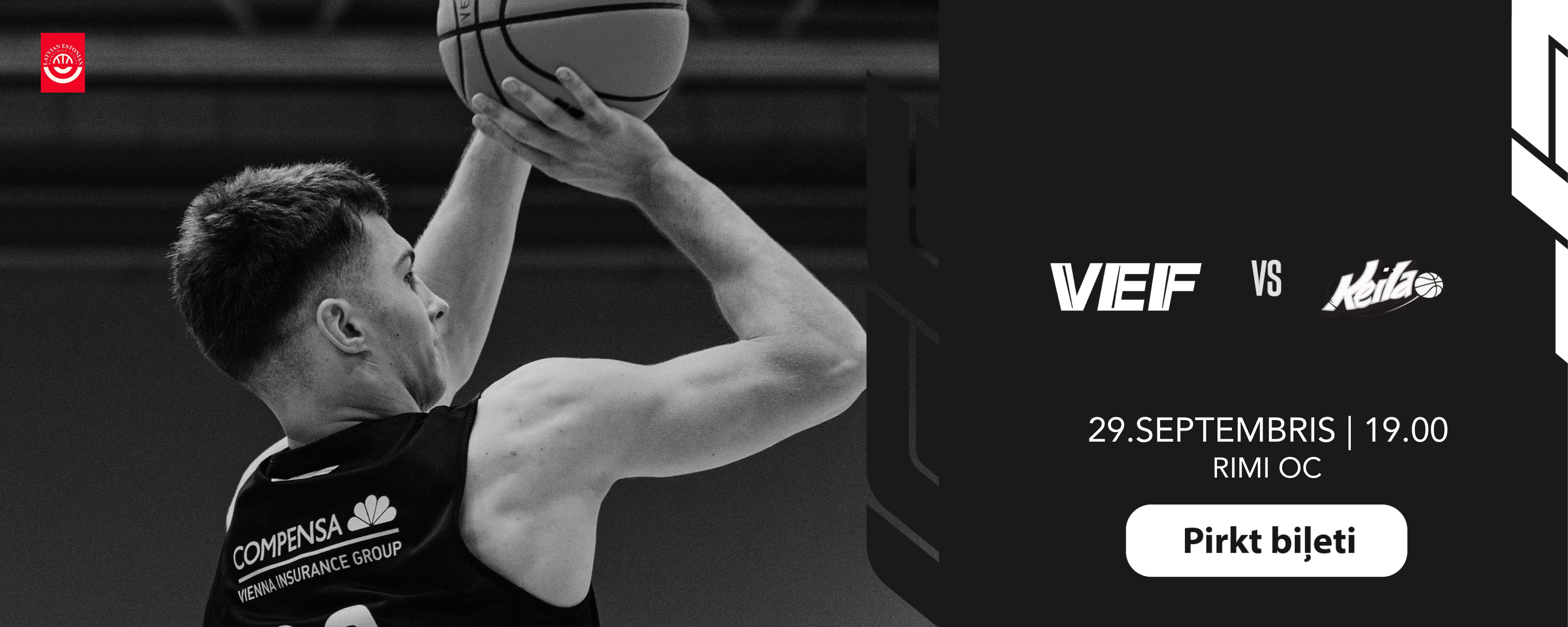 VEF Rīga - Keila KK // LAT-EST Basketbola līga