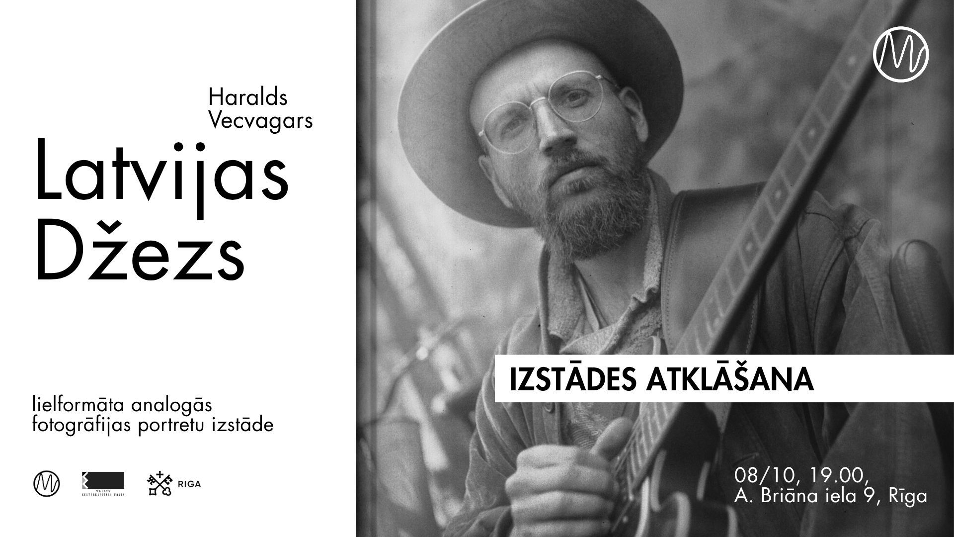 Haralds Vecvagars "Latvijas Džezs" | Izstādes Atklāšana