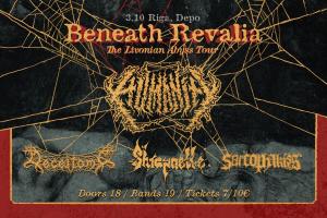 HUMANITY (EE – death metal) / SHRAPNELLE (EE – metal) / DECEITOME (EE - Old School Death Metal) / SARCOPHAKISS (LV - death metal)