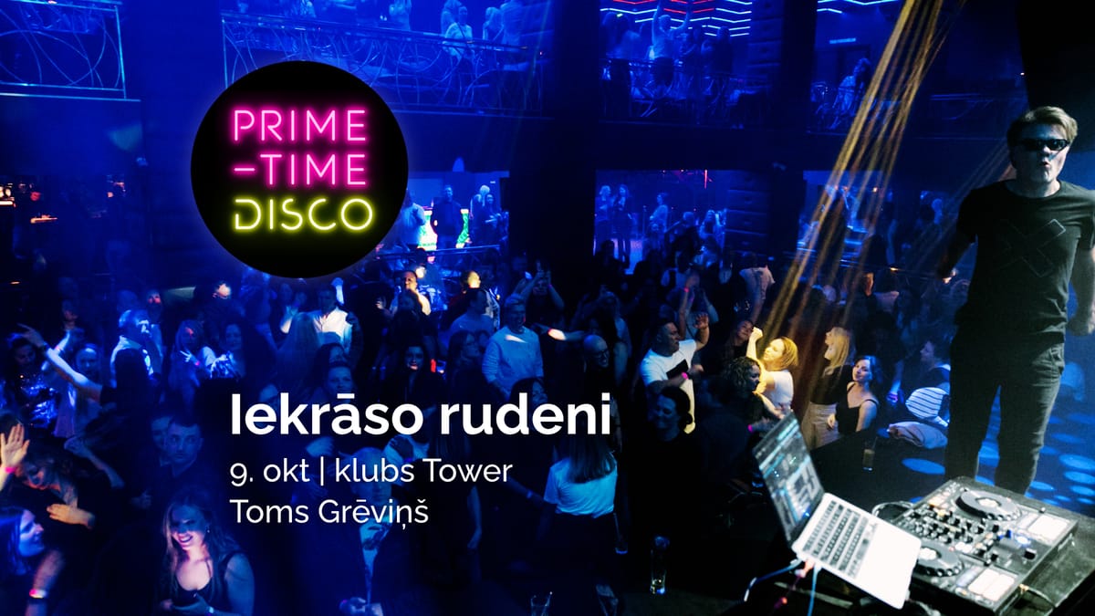 Prime-Time Disco: Iekrāso rudeni 🍁