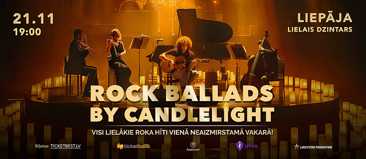 ROCK BALLADS BY CANDLELIGHT