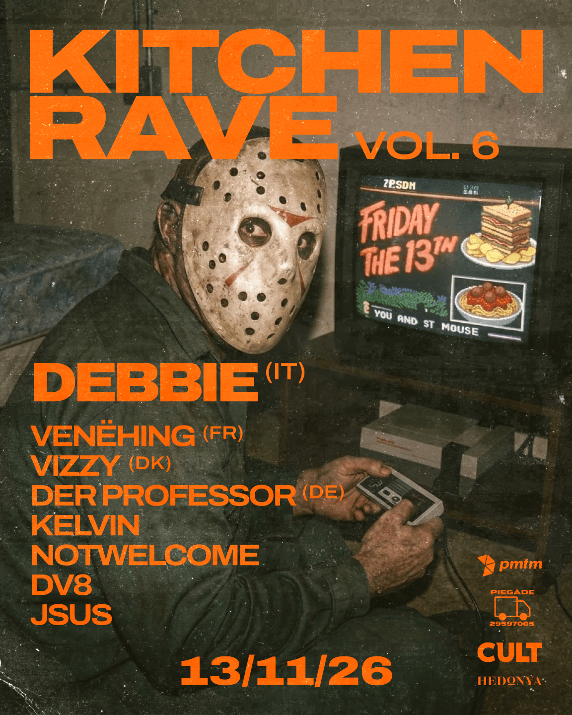 KITCHEN RAVE vol. 6 - "Friday The 13"