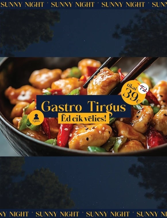 Gastro tirgus | Sunny Night