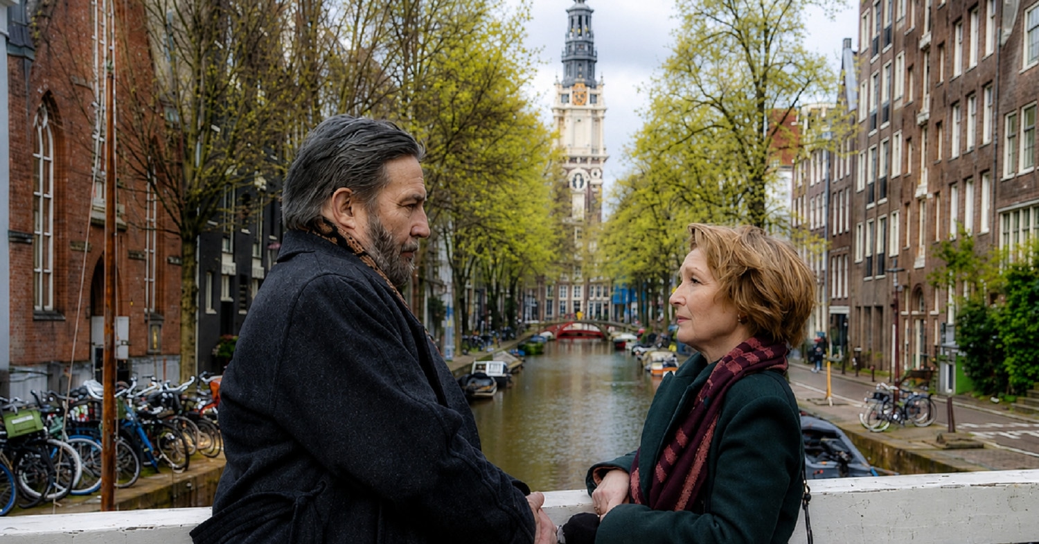 Ziemas gaisma Amsterdamā / Зимний свет в Амстердаме
