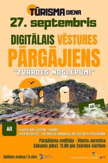 Digitālais pārgājiens "Zvārdes noslēpumi"