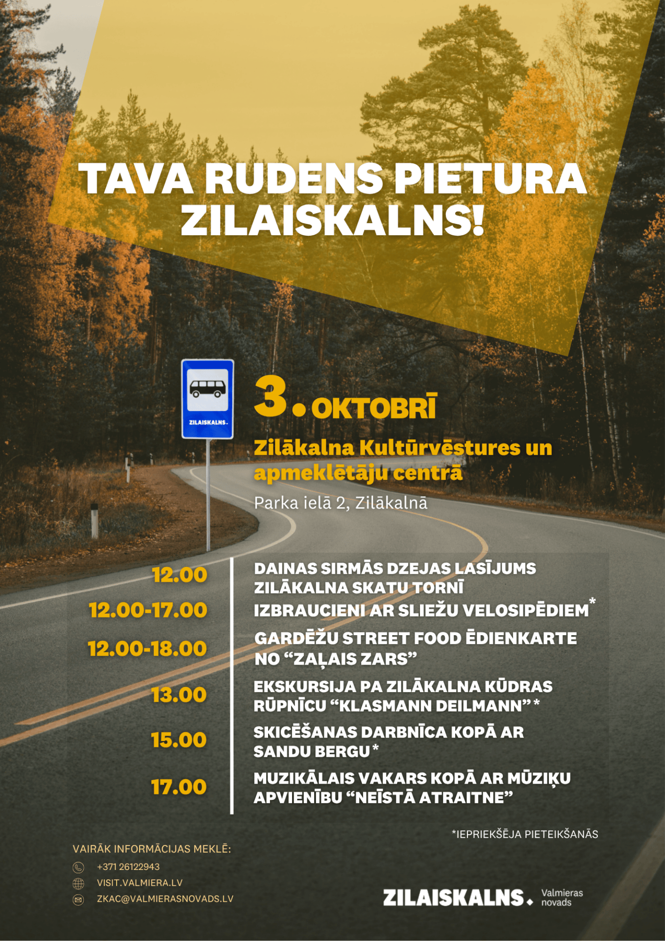 Tava rudens pietura – Zilaiskalns!