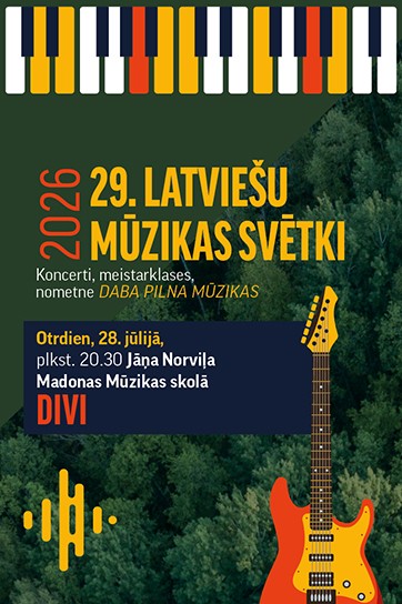 Flautiste Elīna Čeprova un pianiste Agnese Egliņa koncertā "DIVI"